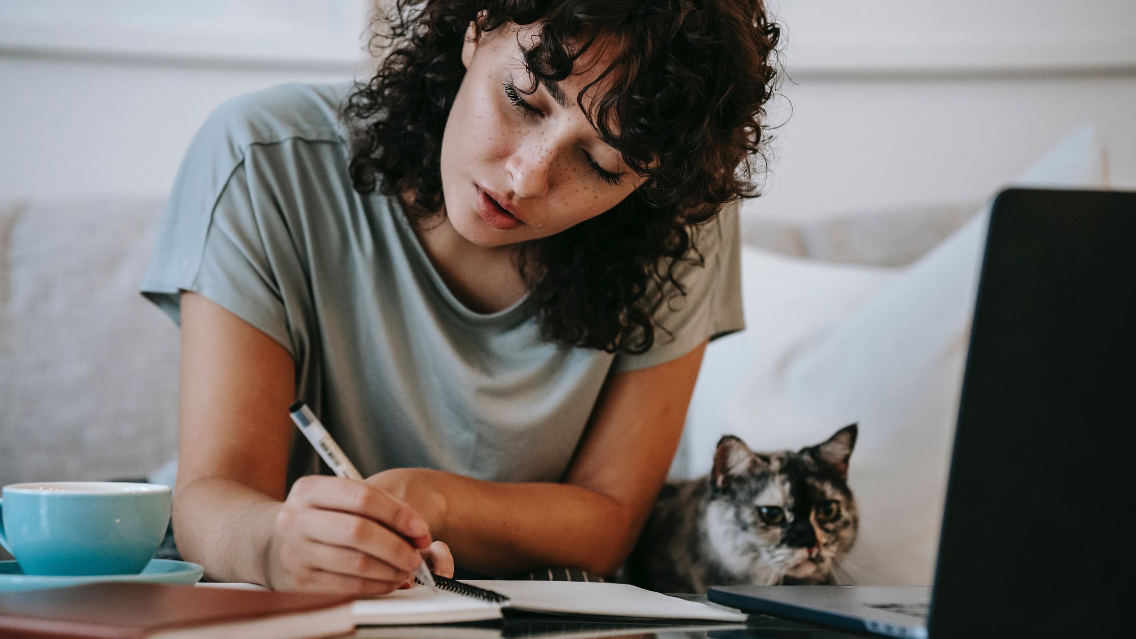 Forge and Spark Woman Writing Hashtag Strategy